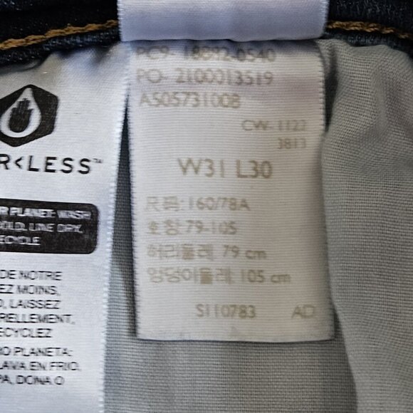 Levi's Jeans Womens 31 Blue Premium 721 High Rise Skinny Stretch Pockets Western - Picture 15 of 16